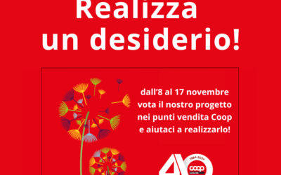 Il Balzo è tra i finalisti del concorso ESPRIMI UN DESIDERIO di Coop!